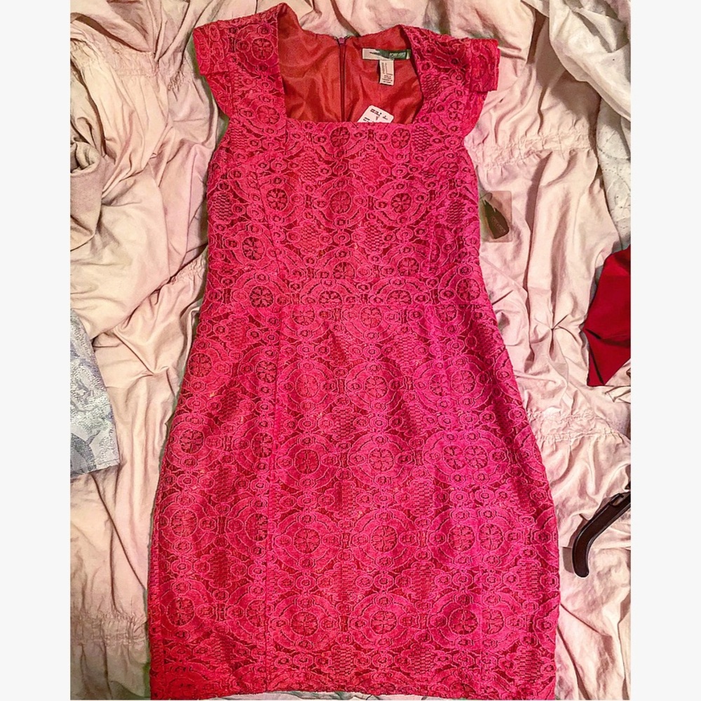 Women’s hot pink sundress
